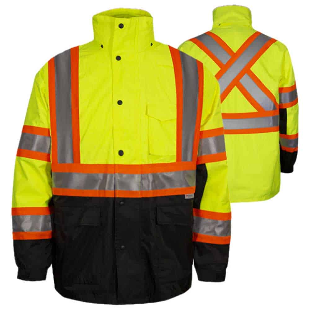 RAF Class 3 X-Back HiVis Safety Parka - National Safety Gear