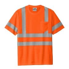 Class 3 Safety Orange Shirt