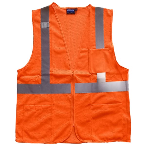 ERB 363P 3-Pocket Zipper Safety Vest - National Safety Gear