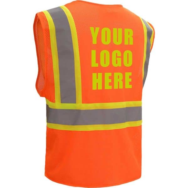 Custom Safety Orange Vest