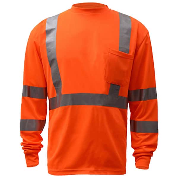 GSS Long Sleeve Class 3 Safety Shirt - National Safety Gear