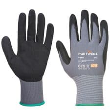 Portwest Gray Nitrile Foam DermiFlex Glove