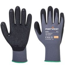 Portwest Black Nitrile Foam DermiFlex Glove