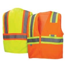 Custom Print Pyramex Two Tone Class 2 Safety Vest