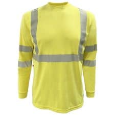 Reflective Apparel 205FRGS ANSI Class 3 Flame Resistant Long Sleeve Reflective Shirt