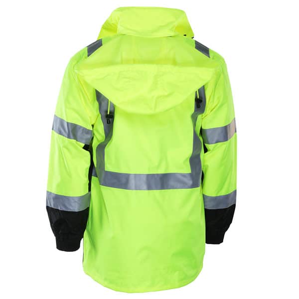 RAF Hi Vis Class 3 Black Bottom Parka - National Safety Gear