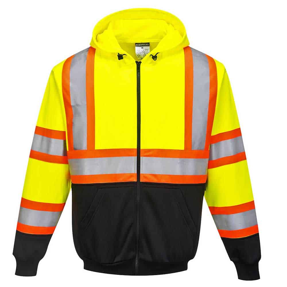 Portwest Kansas Zipper Safety Hoodie National Safety Gear