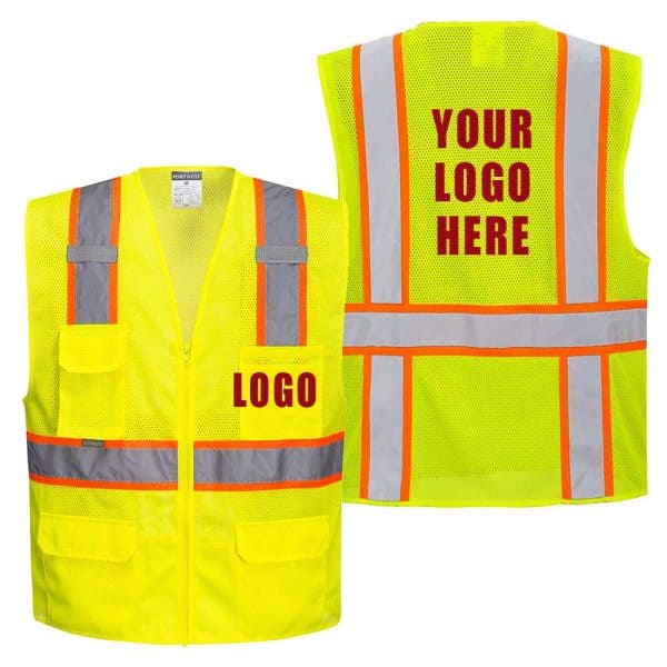 Custom Printed Safety Vest