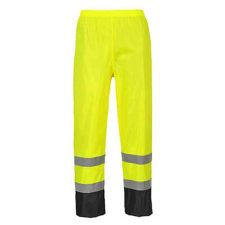 Portwest Hi-Vis Classic Contrast Safety Rain Pant